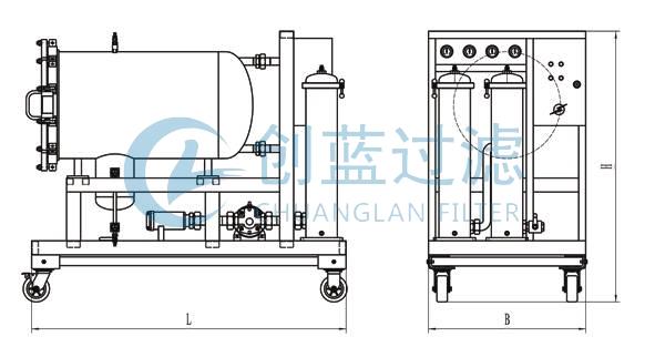 LYC-J系列聚結(jié)脫水濾油機(jī)1