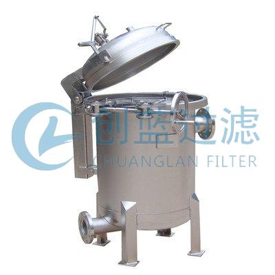不銹鋼袋式過(guò)濾器，又稱(chēng)保安過(guò)濾器的結(jié)構(gòu)介紹(圖1)